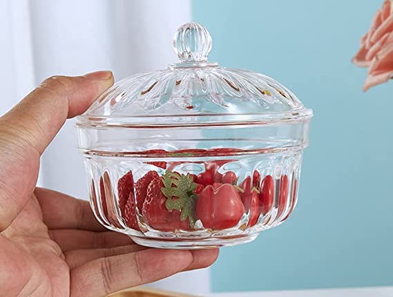 Amazon.com | 123Arts 3pcs Plastic Candy Dishes Sugar Bowls Spice